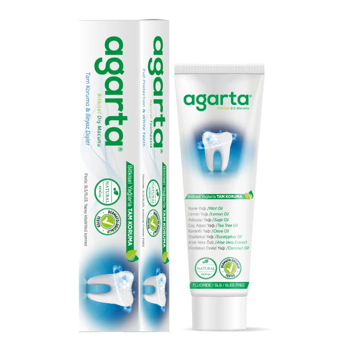 Florürsüz Agarta Bitki Özlü Doğal Diş Macunu 100ml