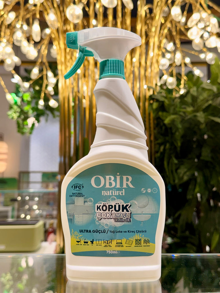 Obir Doğal Köpük Temizleyici 750ml.