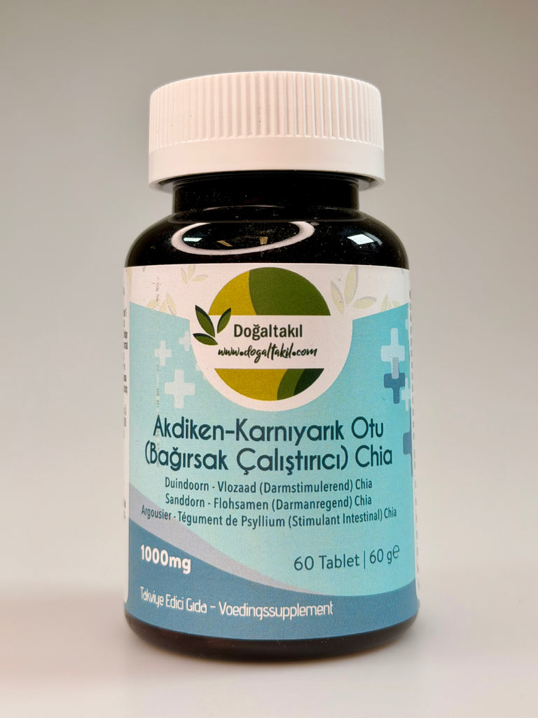 Bağırsak Çalıştırıcı (Akdiken Karnıyarık Otu) 1000mg/ 60 Tablet