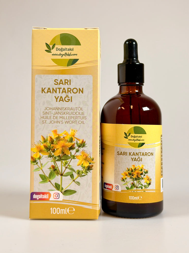 %100 Kantaron Yağı 100ml.