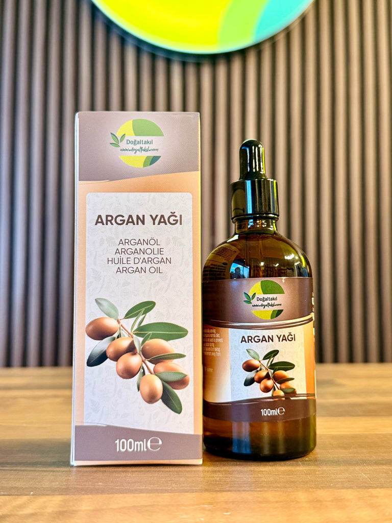 %100 Argan Yağı 100ml. (Soğuk Sıkım)