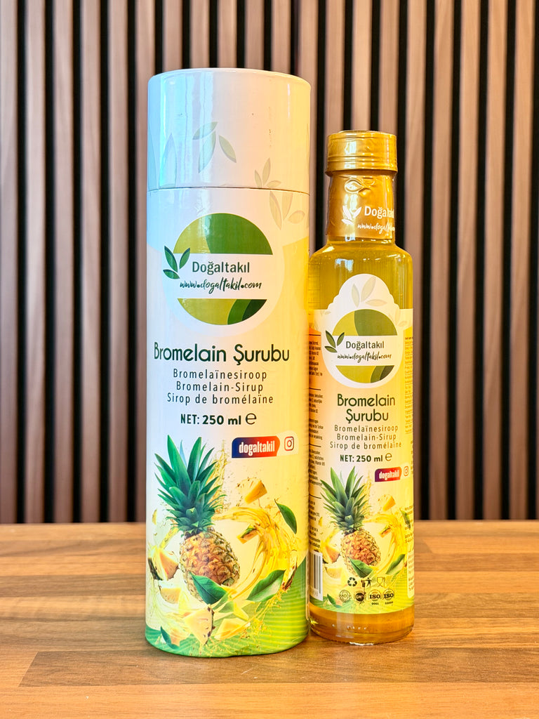 Bromelain Şurubu 250ml (Ödem Atıcı)