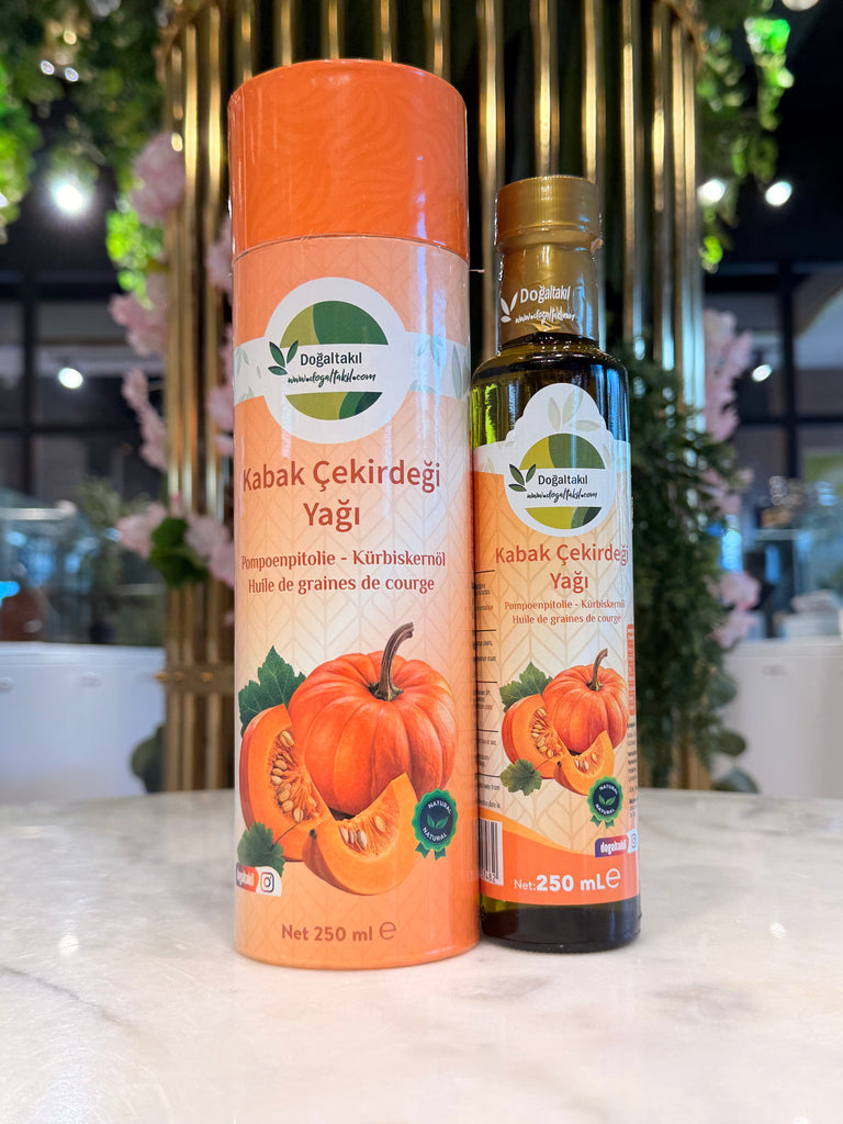 %100 Kabak Çekirdeği Yağı (Soğuk Sıkım)