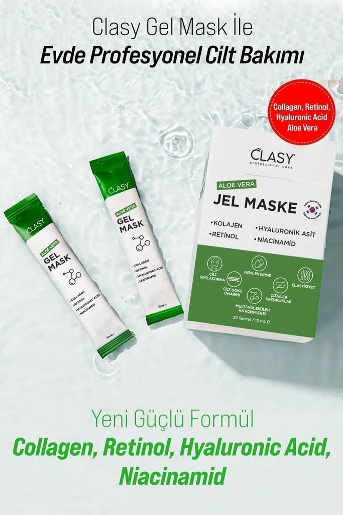 Clasy Jel Maske 20ml*10 Adet